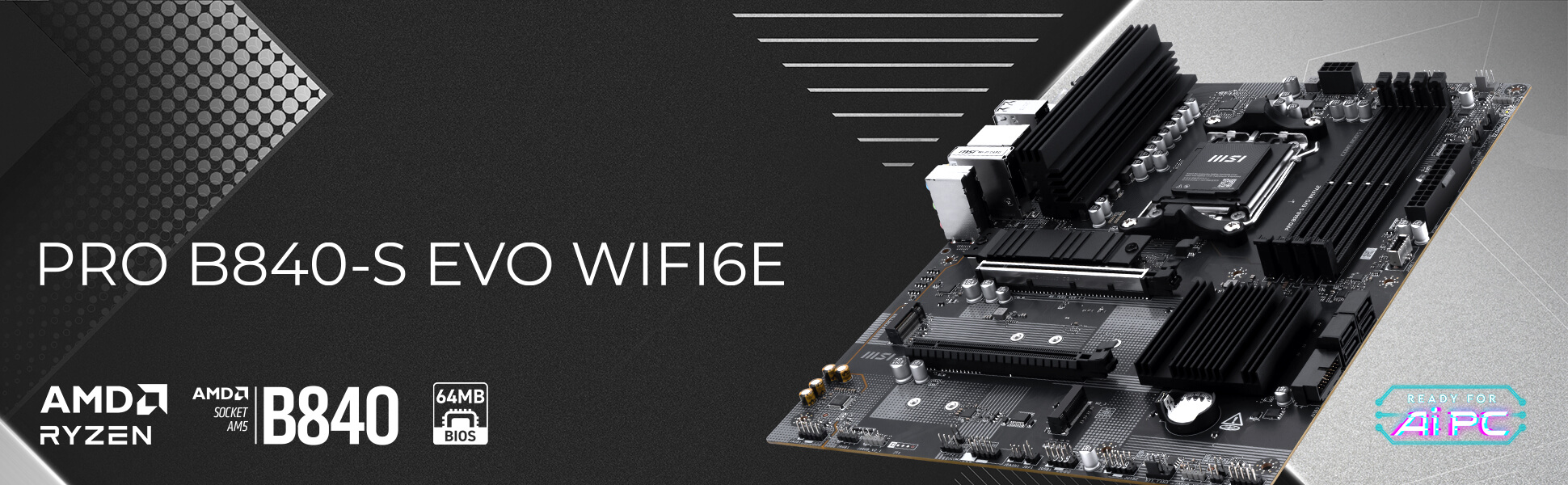 PRO B840-S EVO WIFI6E